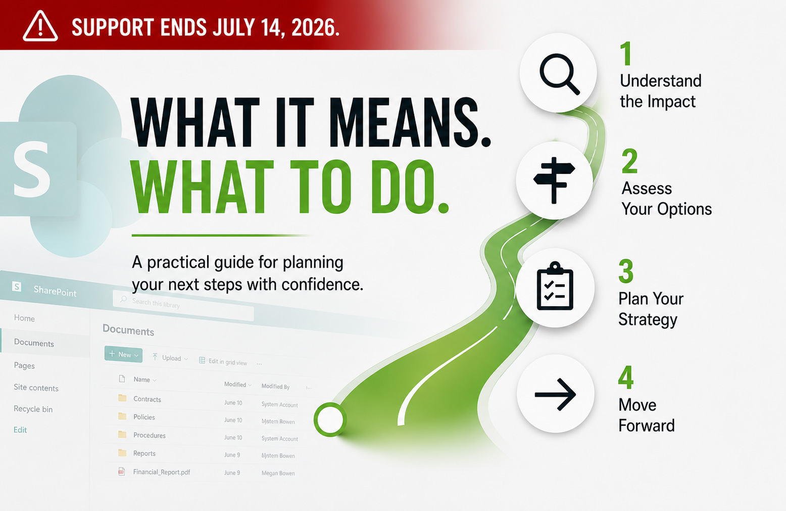 Your Options Moving Forward